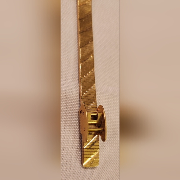 Like New 1990s Pierre Cardin Gold Watch with black watch face - Picture 6 of 13